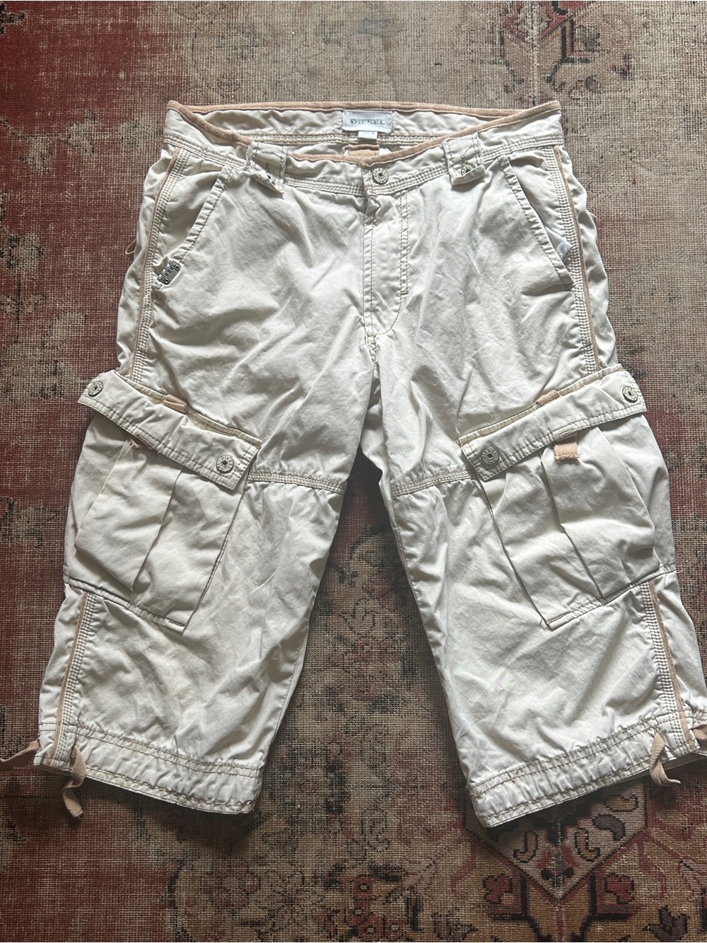 Vintage Y2K Diesel Cargo Capris